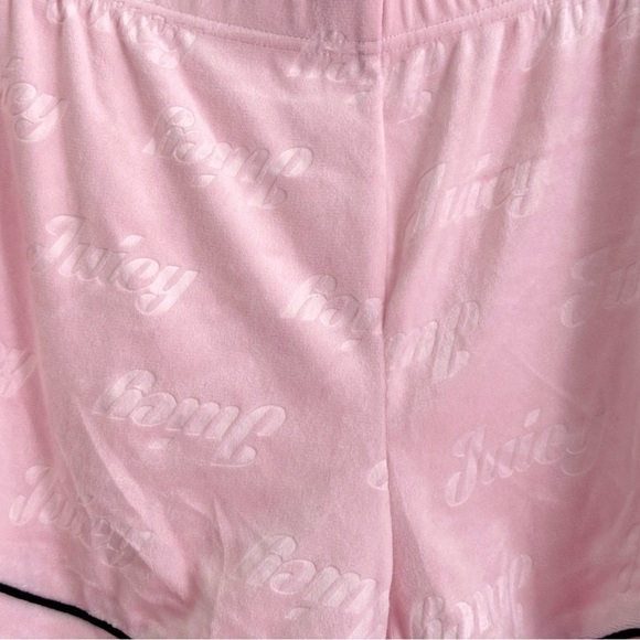 Juicy Couture Pink Sleep Shorts Large NWOT - Picture 3 of 4
